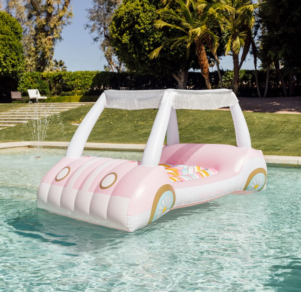 barbie golf cart pool float